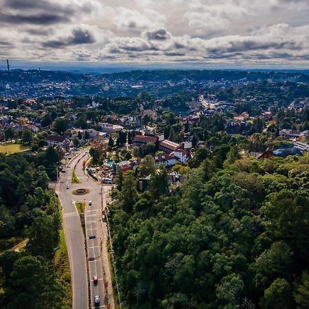 Alpes Da Montanha 203 - Ap Novo Junto Ao Centro De Gramado + Garagem Appartement Buitenkant foto