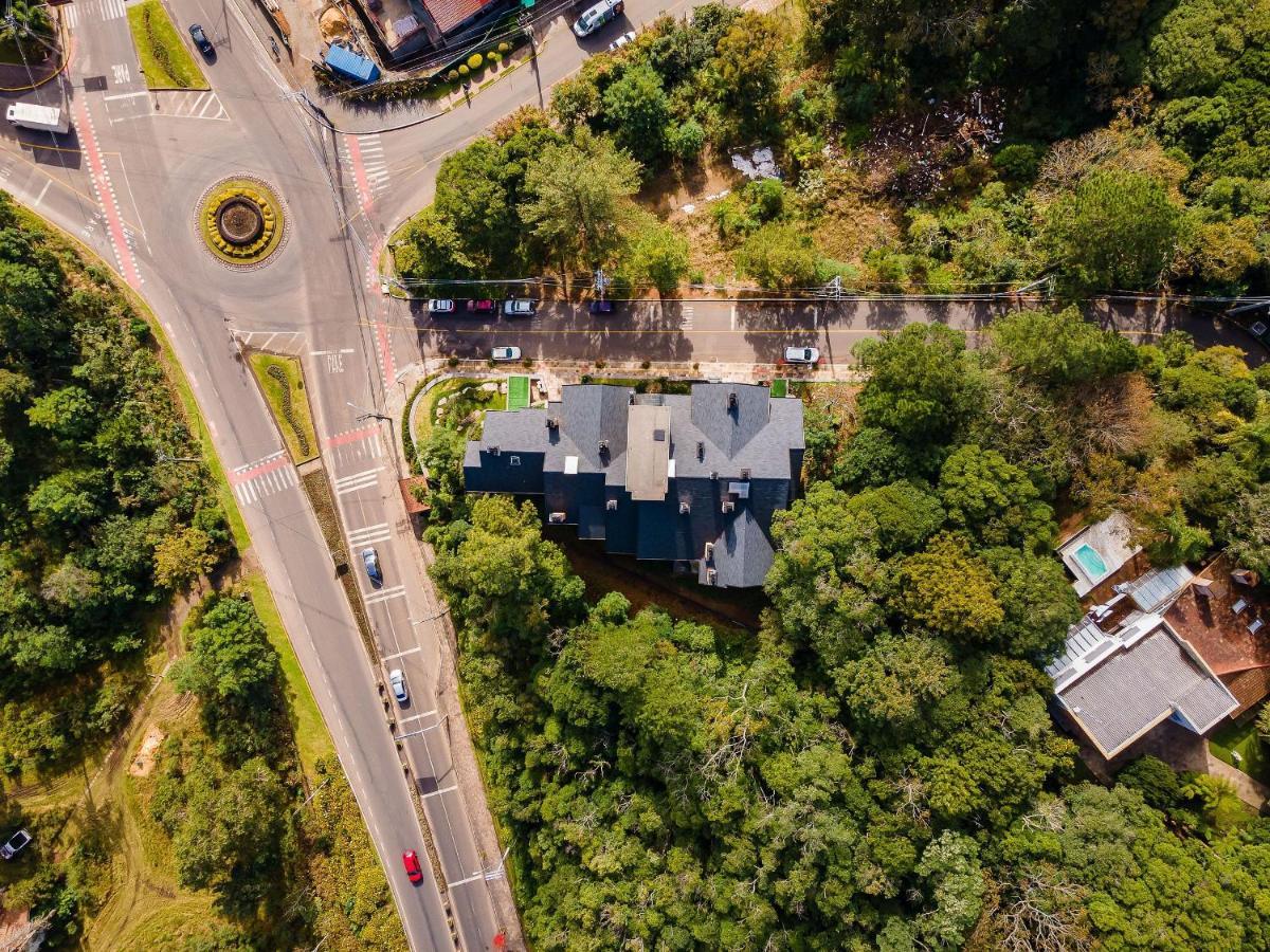 Alpes Da Montanha 203 - Ap Novo Junto Ao Centro De Gramado + Garagem Appartement Buitenkant foto
