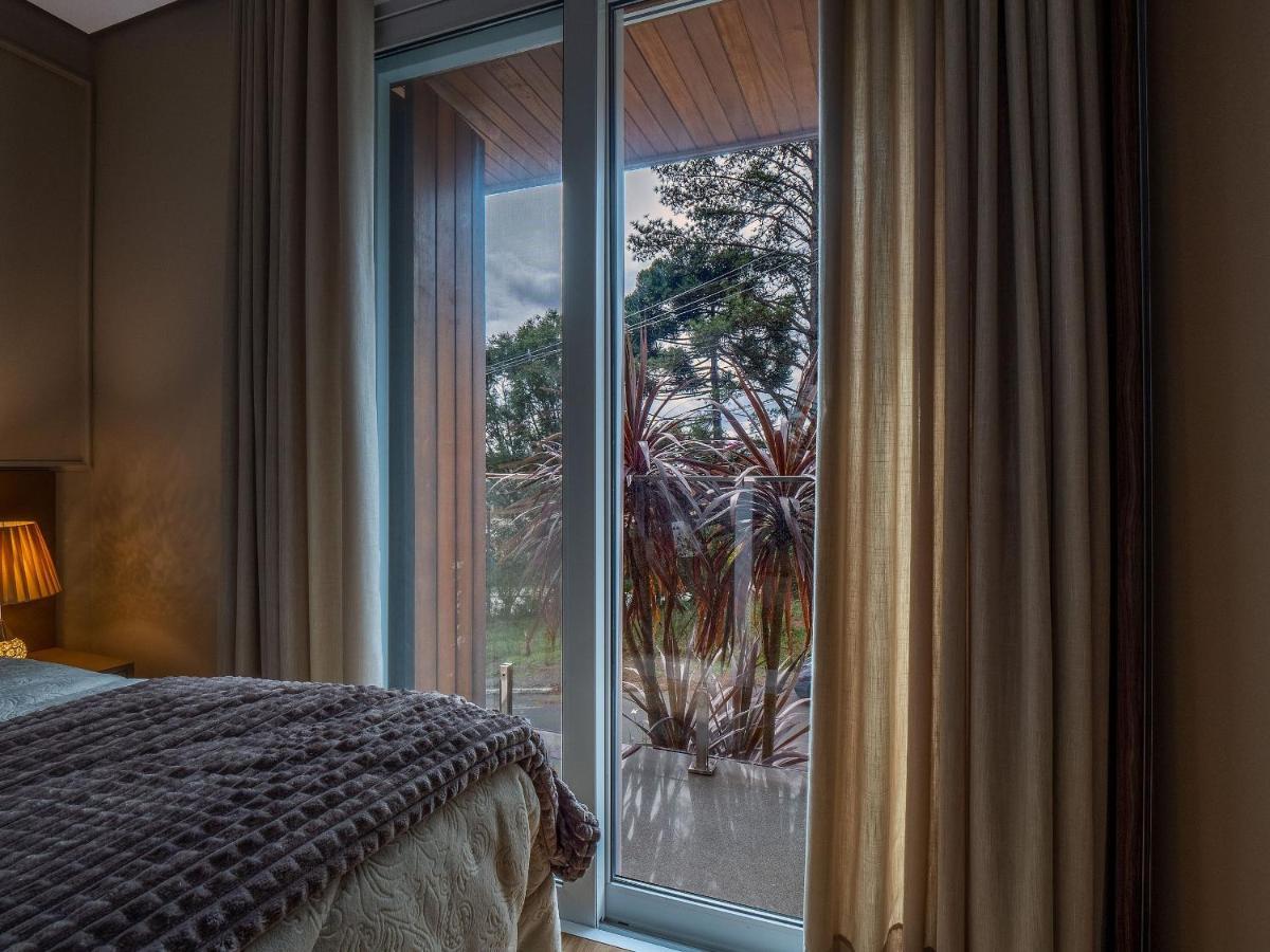 Alpes Da Montanha 203 - Ap Novo Junto Ao Centro De Gramado + Garagem Appartement Buitenkant foto